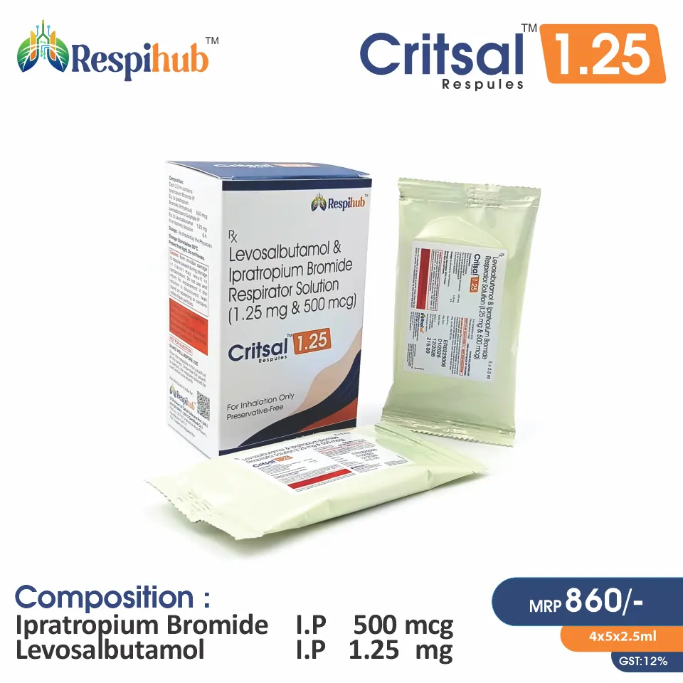 Critsal Respule for PCD Pharma Franchise